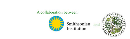 A collaboration between the Smithsonian Institution and the National Tropical Botanical Garden
